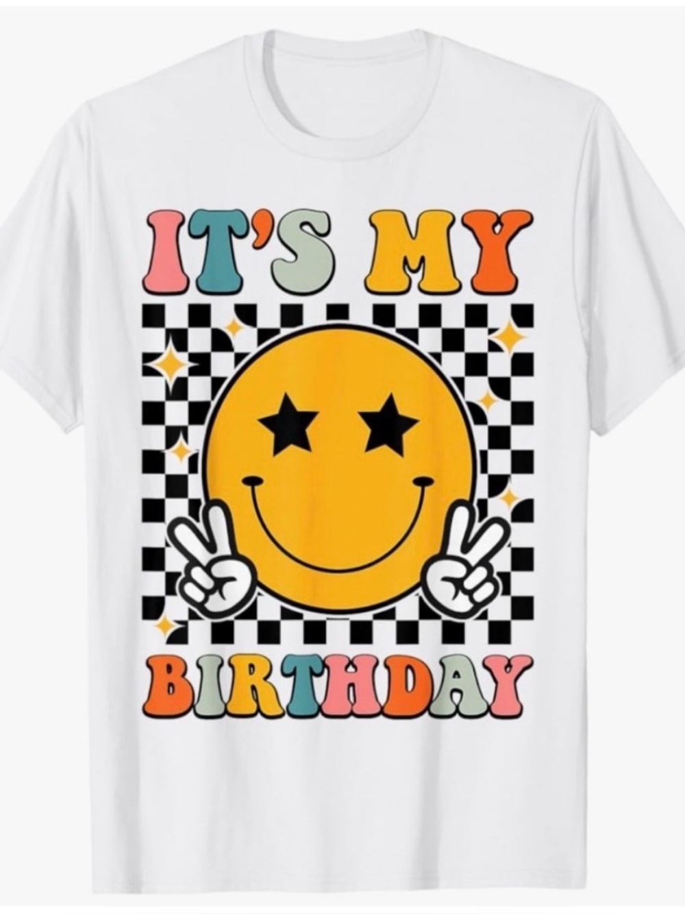 Port & Company It's My Birthday Graphic Tee NWOT XL Unisex